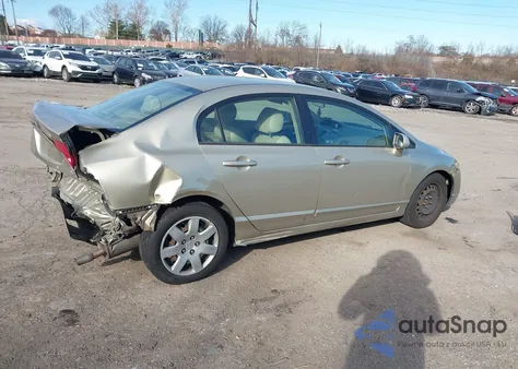 2007 Honda Civic Lx z USA, uszkodzony, nr VIN 1HGFA16517L011891